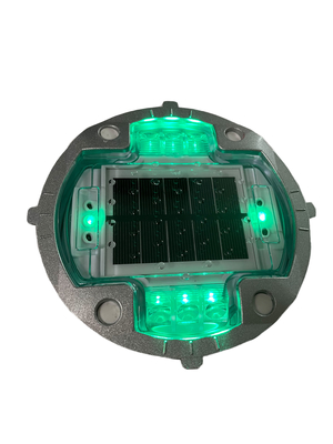 8 LED-Untergrund-Solar-Straßenbolzen 150 mm LED-Pflastermarkierungen für die Verkehrssicherheit