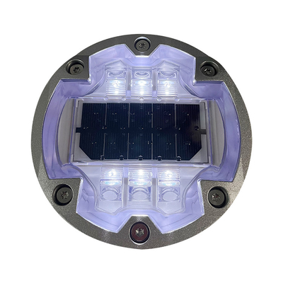 Eingebettetes Solaruntertagelicht IP68 Aluminium, 6 Straßen-Bolzen der Schrauben-LED Rechtssache