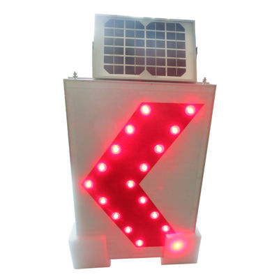 3W 18V Monocystalline Blinken des Sonnenkollektor-Chevron-Verkehrsschild-LED
