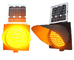 Gelbe blinkende Solarverkehrs-Warnlicht-Antihohe temperatur 300mm zur Verkehrssicherheit