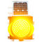 Gelbes hohes angetriebenes Solar der Helligkeits-12V 7AH Ampel Plastik