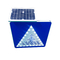 5mm LED wasserdichte Solarzeichen-Aluminiummasken-Solarfußgänger