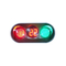 Verkehrszeichen-Wasser des Licht-IP65 3 beständige rote Farbe Gelbgrün-LED